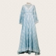 Abito da sposa azzurro Vintage anni '70