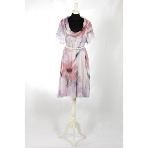 Abito in voile a fiori