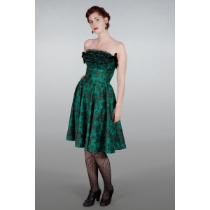 Abito da cocktail senza spalline