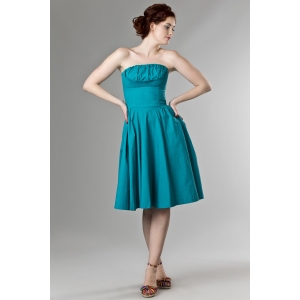 Abito da cocktail turchese