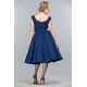 Abito blu anni '50