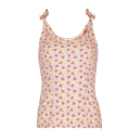 Top rosa a fiori